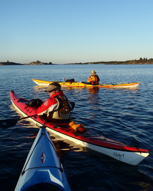 Whisky18 kayaks on expedition in Aland Islands, Nigel Foster