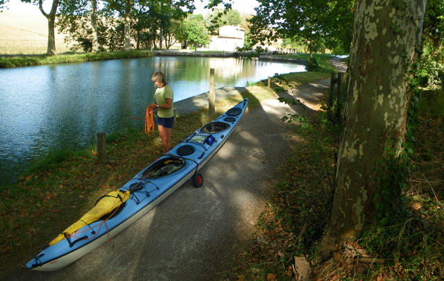 Nigel Foster DoubleShot tandem kayak in France