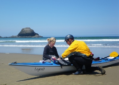 Portland Kayak company Legend sea kayak