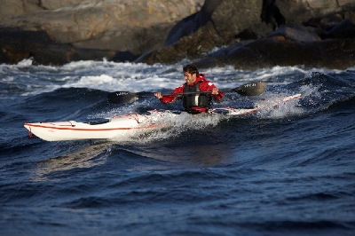 White Whisky16 kayak, Nigel Foster Point65